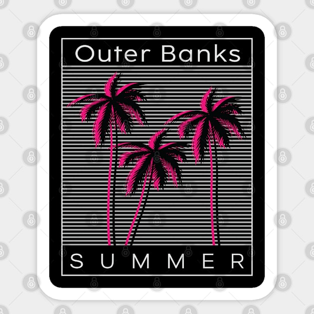 Outer Banks summer Sticker by SerenityByAlex